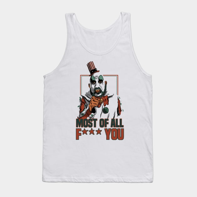 Uncle Spaulding Tank Top by The Spooky King